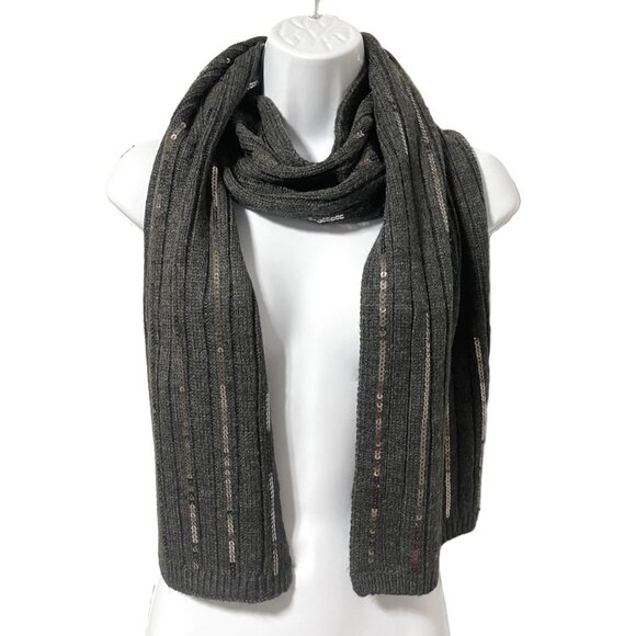 Michael Kors Sequined Hat, Scarf, and Gloves Set - Picture 5 of 8